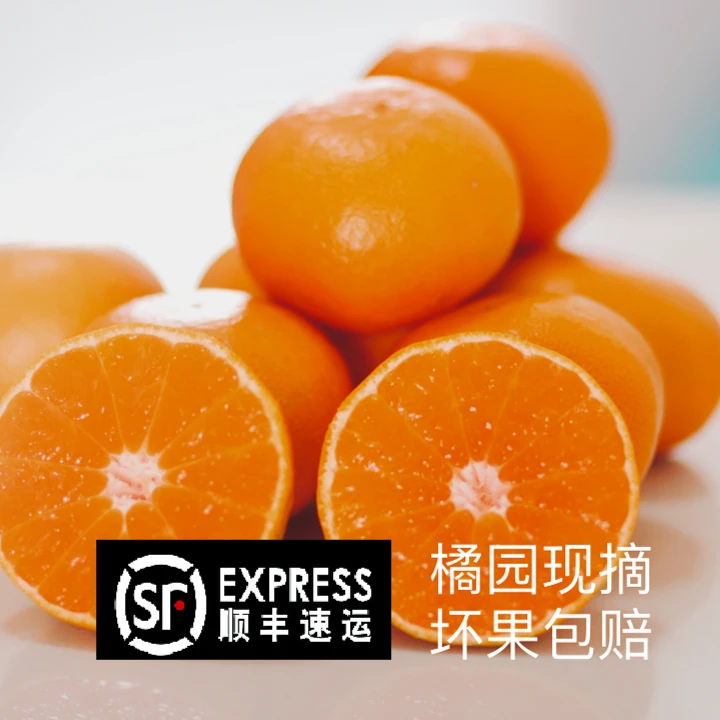 【顺丰包邮】湖北漳小蜜多汁皮薄蜜橘5斤/10斤现摘柑桔果园直发