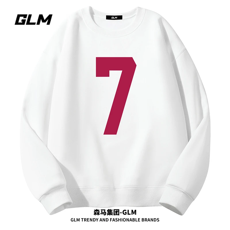 集团品牌GLM春秋新款情侣卫衣潮流长袖T恤衣服打底衫百搭上衣外套