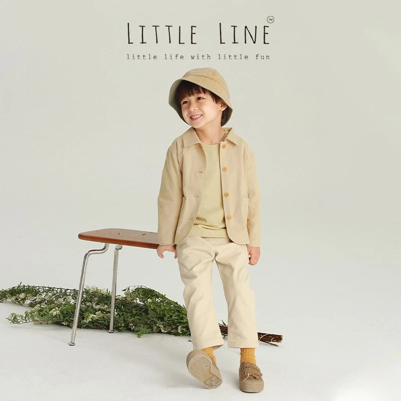 LittleLine 儿童春秋季清爽全棉小外套 清仓