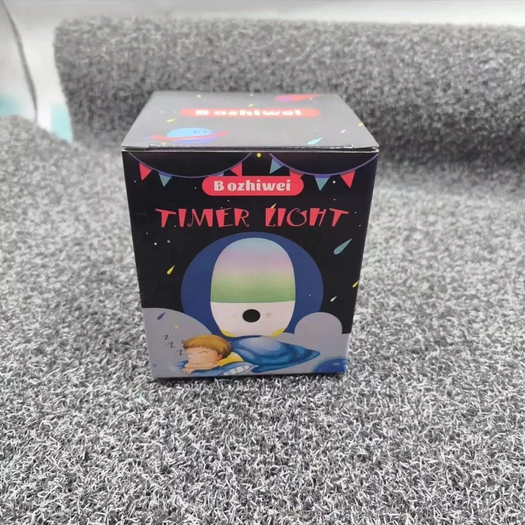 准新品  四种氛围灯多功能计时器柔光小夜灯喂奶起夜床头灯
