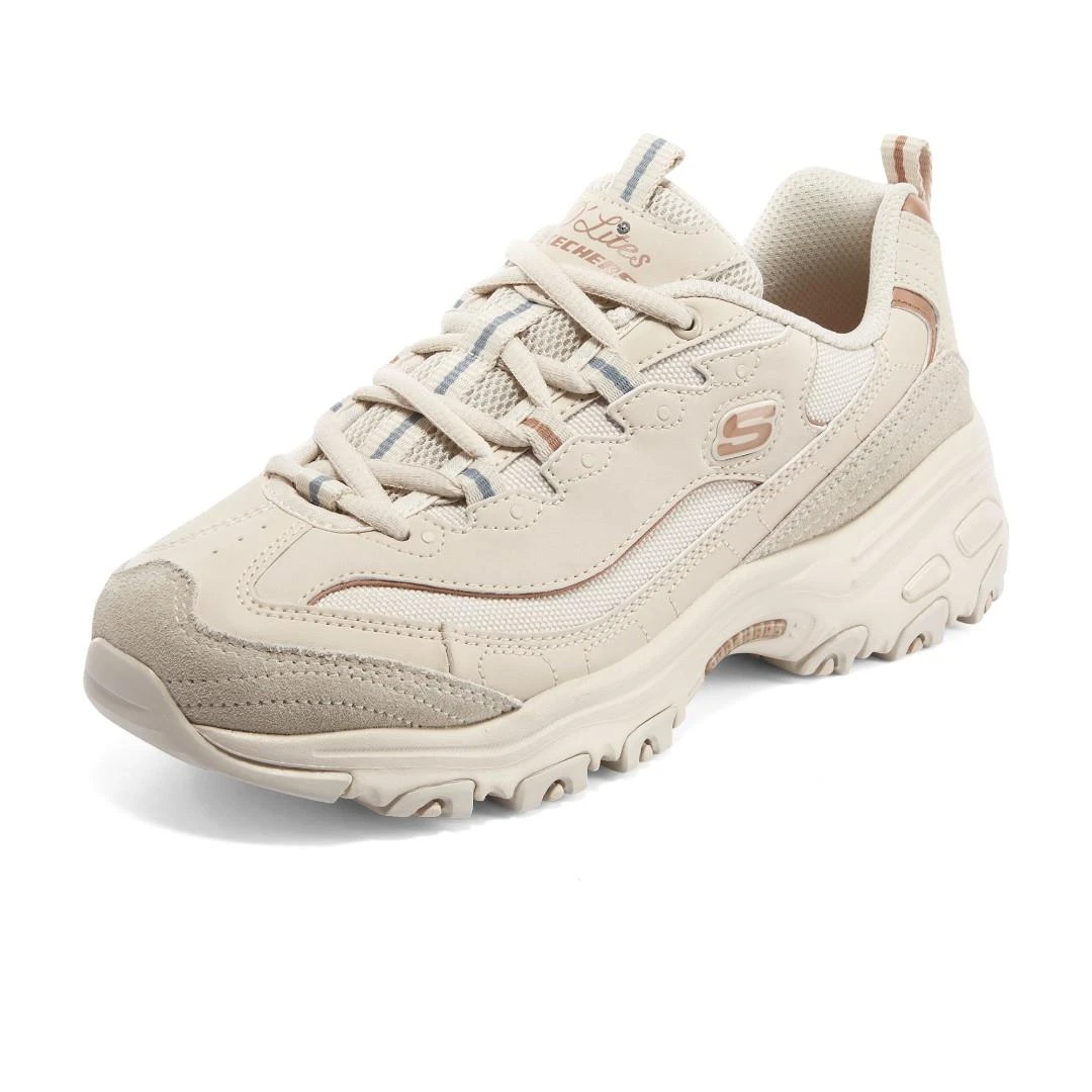 【双11超值购】Skechers斯凯奇摩卡熊896145新款莫兰迪运动鞋老爹鞋
