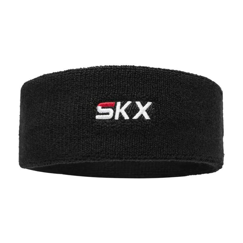 Skechers斯凯奇L120U040男女同款立体字母LOGO刺绣头饰运动头带