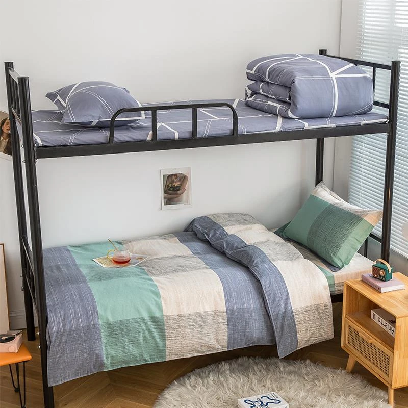 大学生宿舍床单六件套床上四件套被套床品被罩单人男女床单三件套