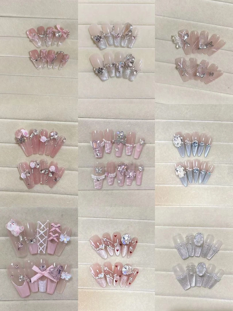 【奈奈纯手工款穿戴甲高奢拆拆乐】