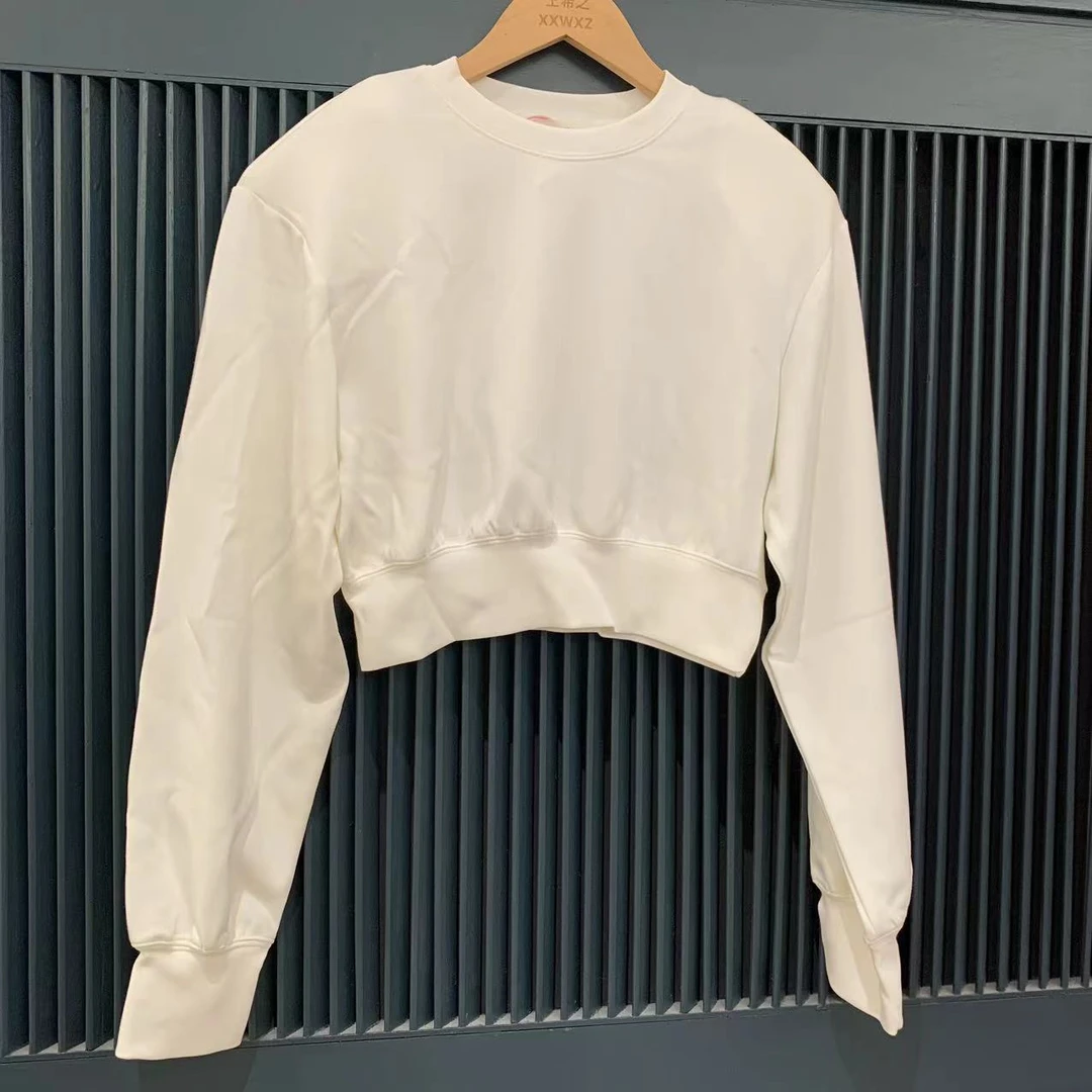 xxxwxz王希之  11932-白色圆领短款T恤