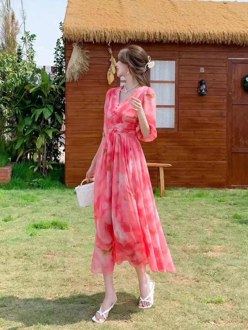 慕莱气质气质女装孤品链直播叫号拍