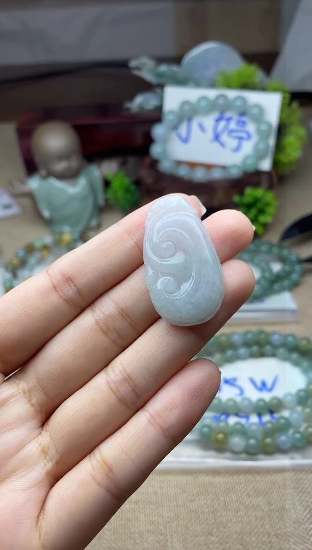 【闪购商品】翡翠0未镶嵌如意多样性发货