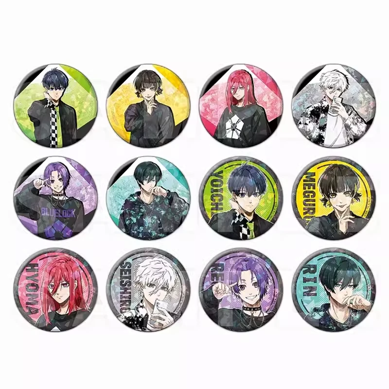 【拾介专属】捧花亚文化吧唧大混池吧唧徽章蓝锁周边正版