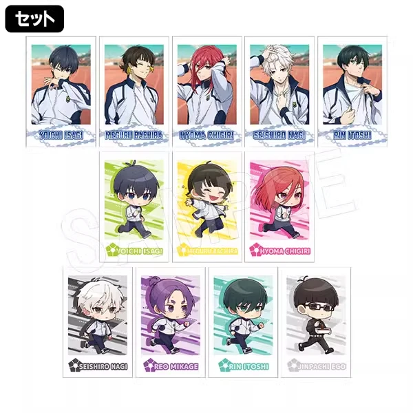 【直播间混拆】蓝色监狱训练服相卡新品盲盒包邮