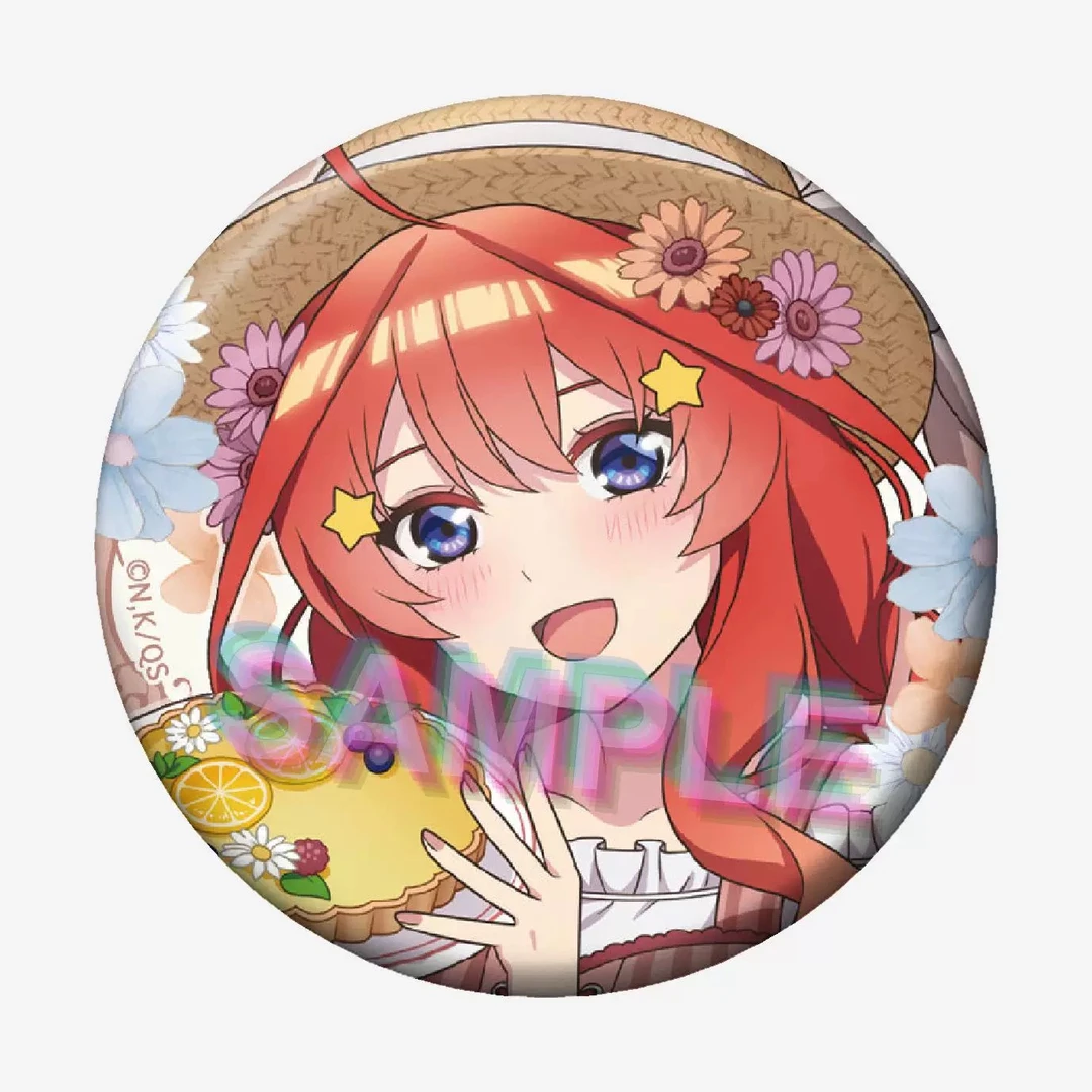 【直播间混拆】五等分的新娘野餐系列徽章吧唧动漫谷子CRUX正版