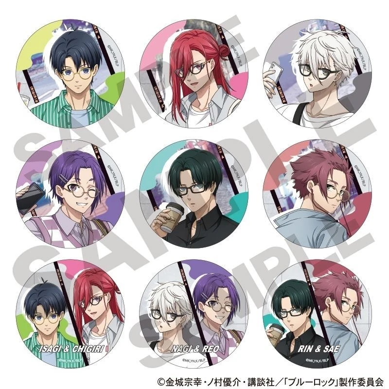 【CRUX日谷】蓝色监狱假日眼镜徽章新款套装9包高级套装盲盒