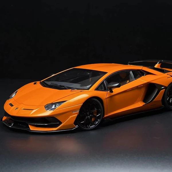 兰博基尼埃文塔多SVJ1:18汽车模型摆件艺术品礼物