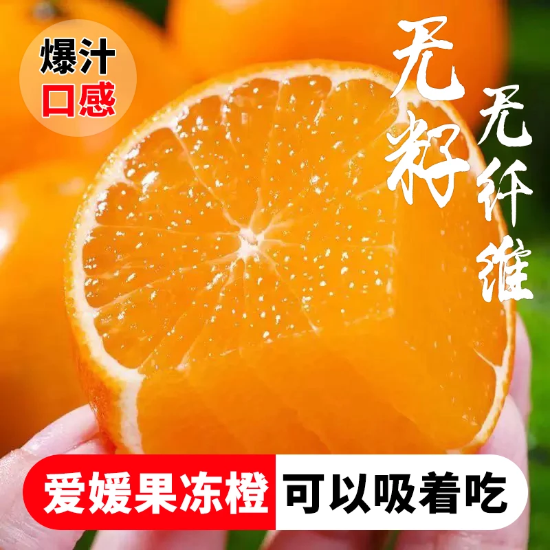 四川爱媛38号果冻橙 新鲜应季水果皮薄清甜爆汁现摘现发 Z1
