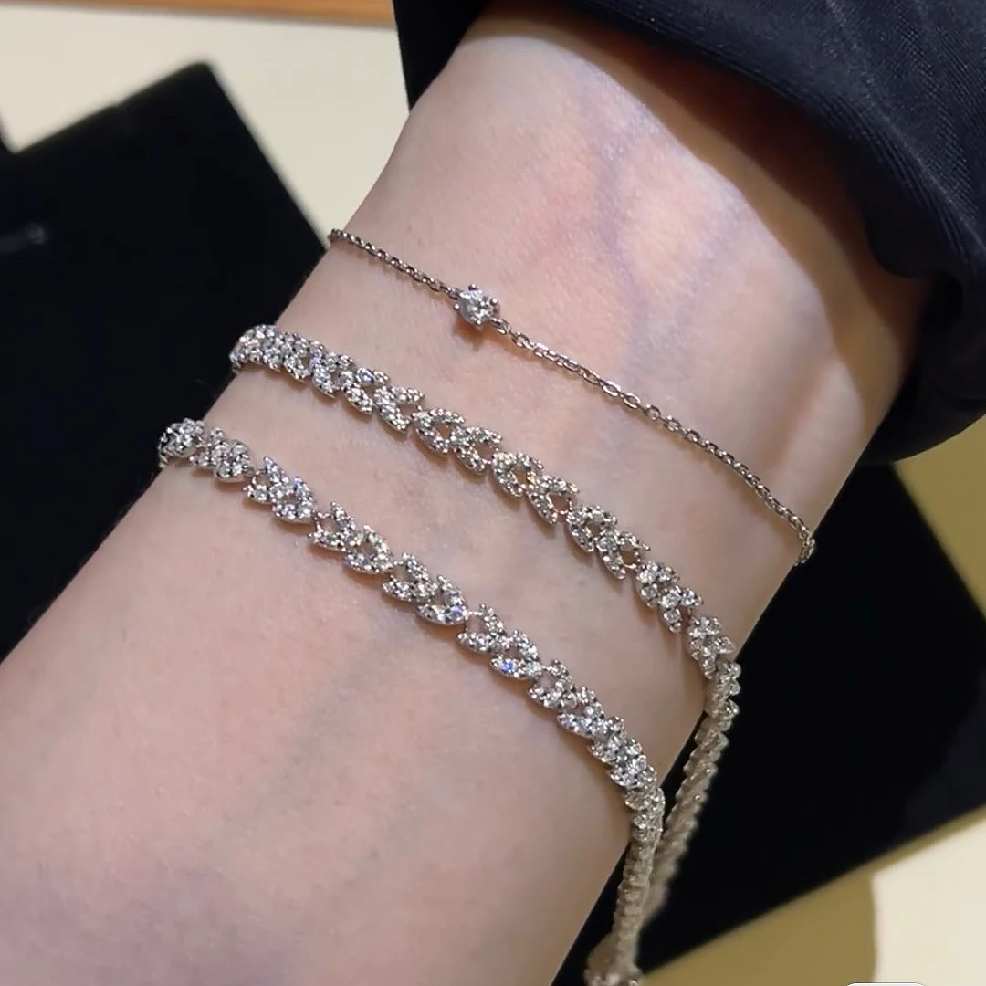 镀K金  2025秋季新款系列  麦穗手链S854