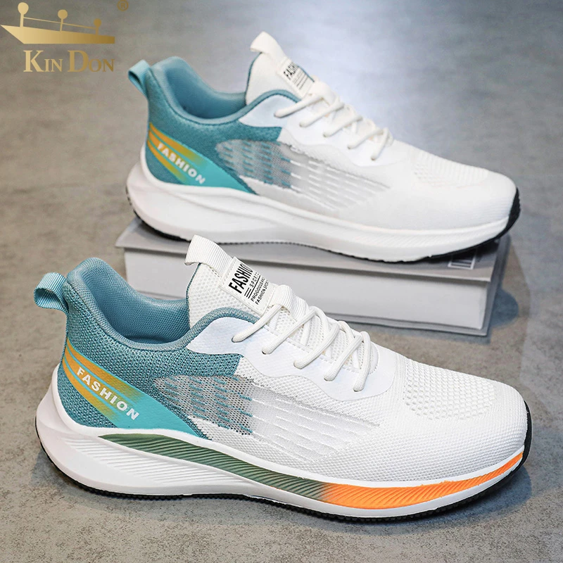 金盾官方正版男鞋百搭运动休闲鞋子男款轻便跑步透气网面鞋SQ-001