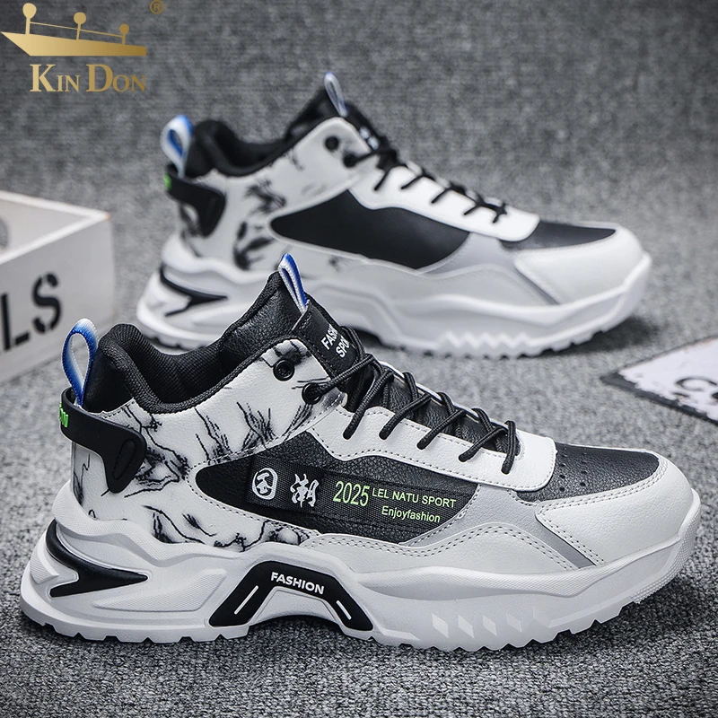 金盾官方正版男鞋秋季透气休闲老爹鞋男款时尚百搭舒适跑步鞋A760