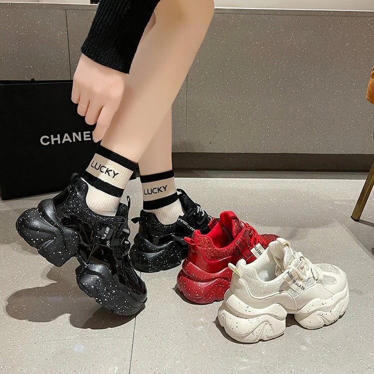【断码潮牌】主播叫号，扣号下单。厚底增高老爹鞋时尚小蛮腰女鞋