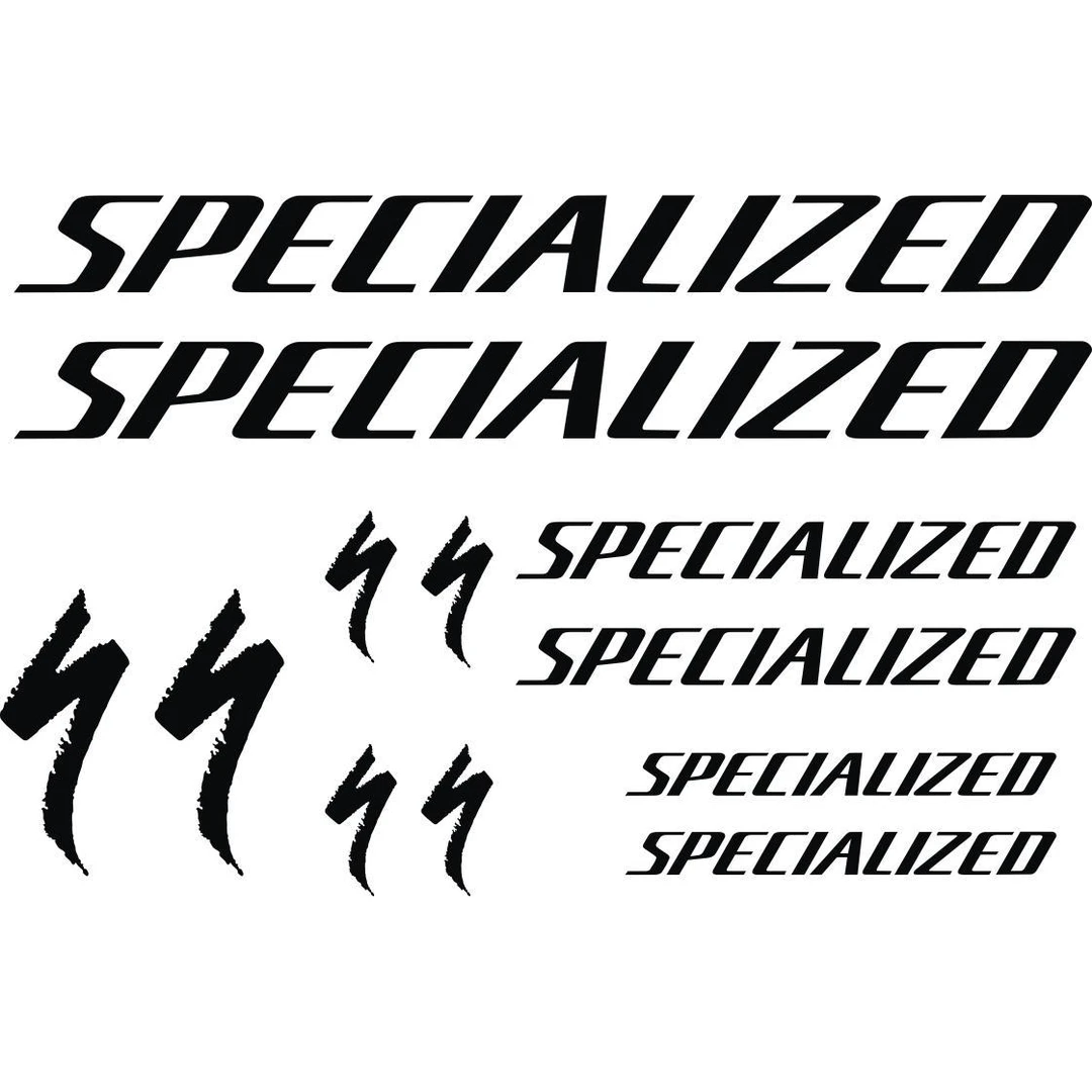 specialized闪电 山地车公路车车架贴纸DIY反光自行车贴雕刻镂空
