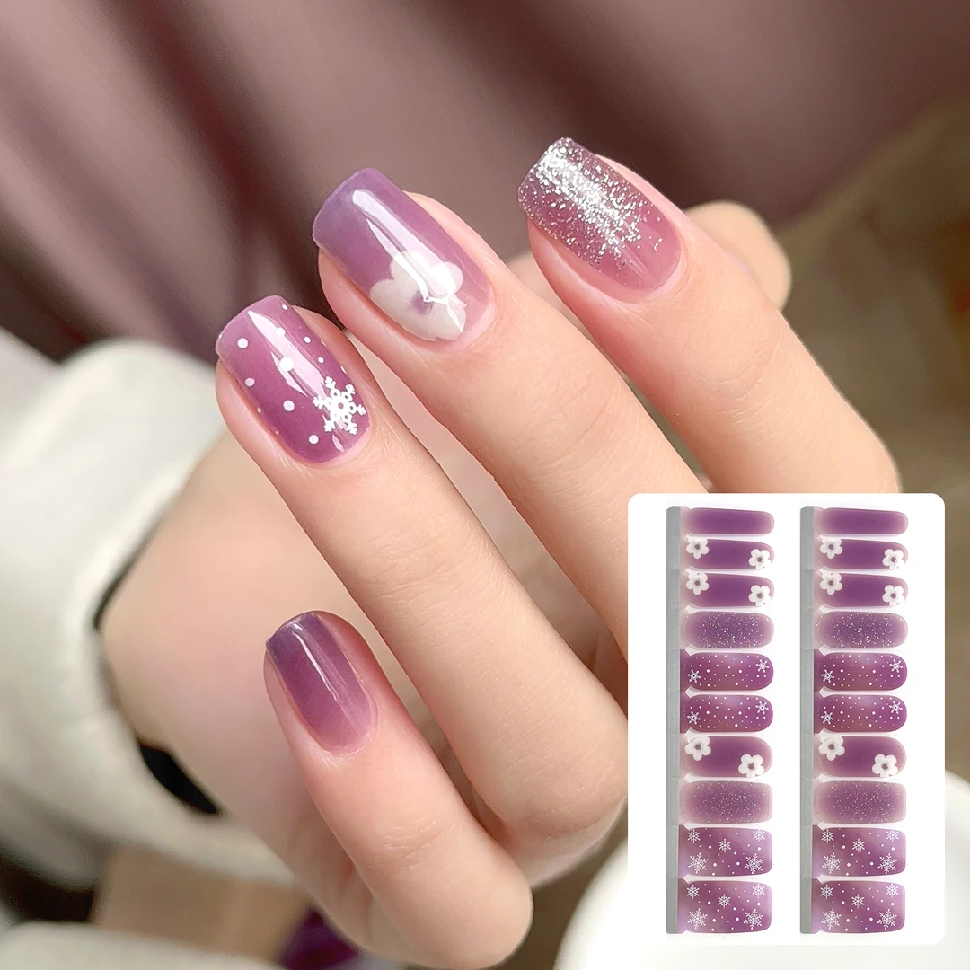 【免照灯】【L108】20指/套柔软系列美甲贴防水甲油膜穿戴甲流行学生