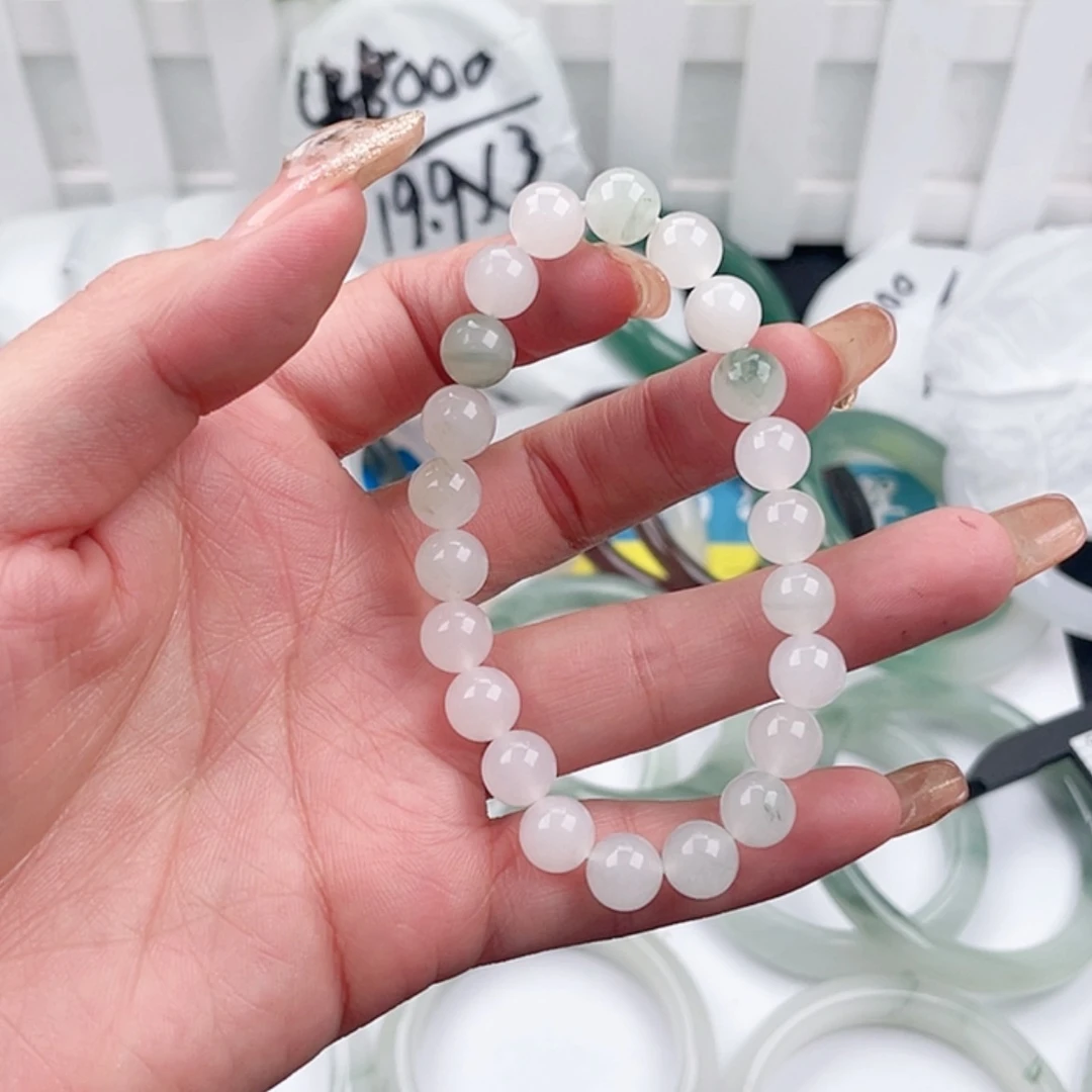 【闪购商品】石英质玉手链未镶嵌