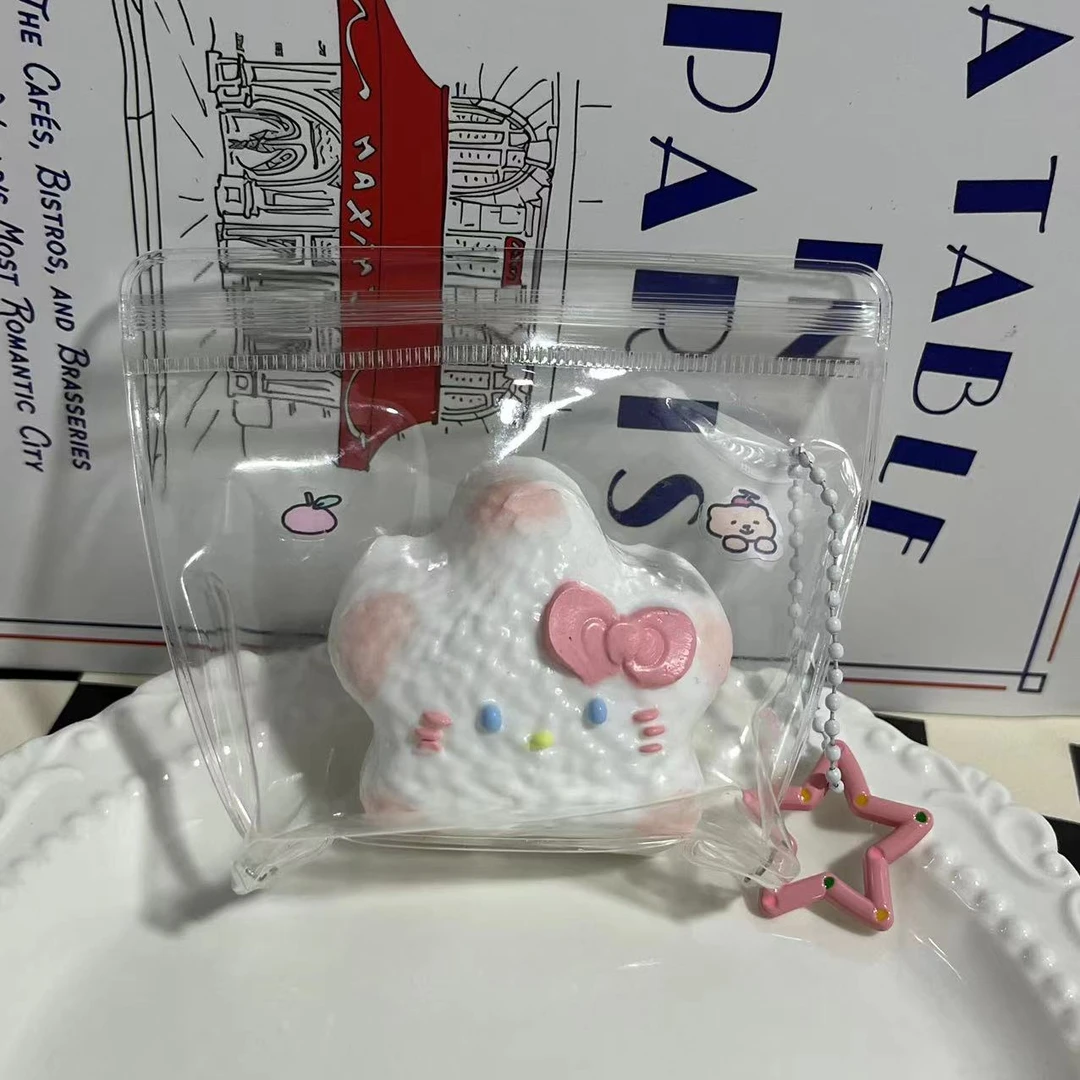 伊晗捏捏铺kitty猫星星条捏捏乐硅胶泥感超软慢回弹解压发泄玩具