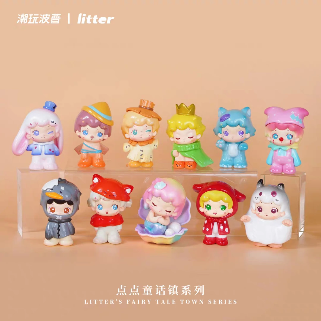 直播代拆【点点童话镇】系列盲盒手办潮玩公仔