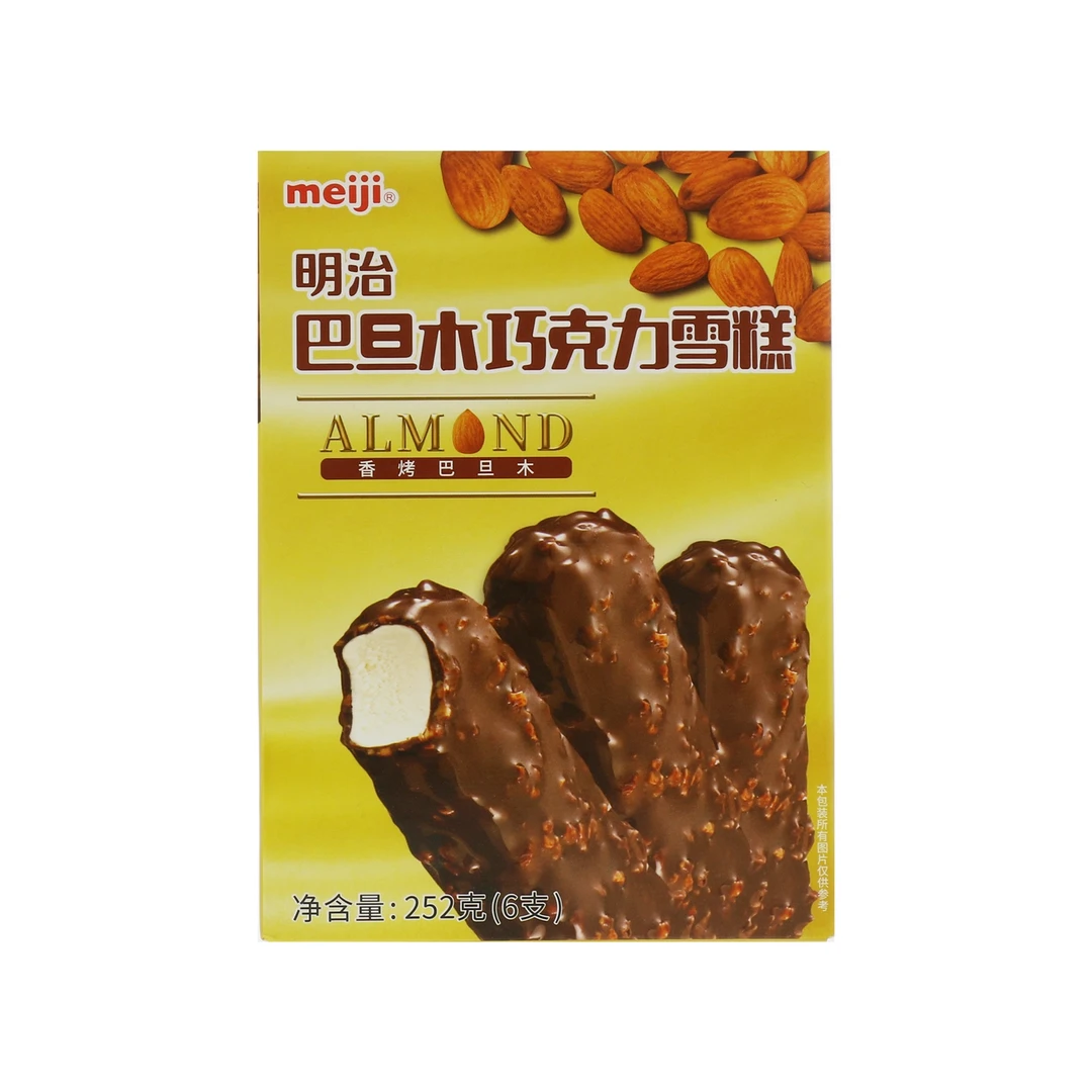 meiji/明治巴旦木巧克力雪糕252g(42g*6支)