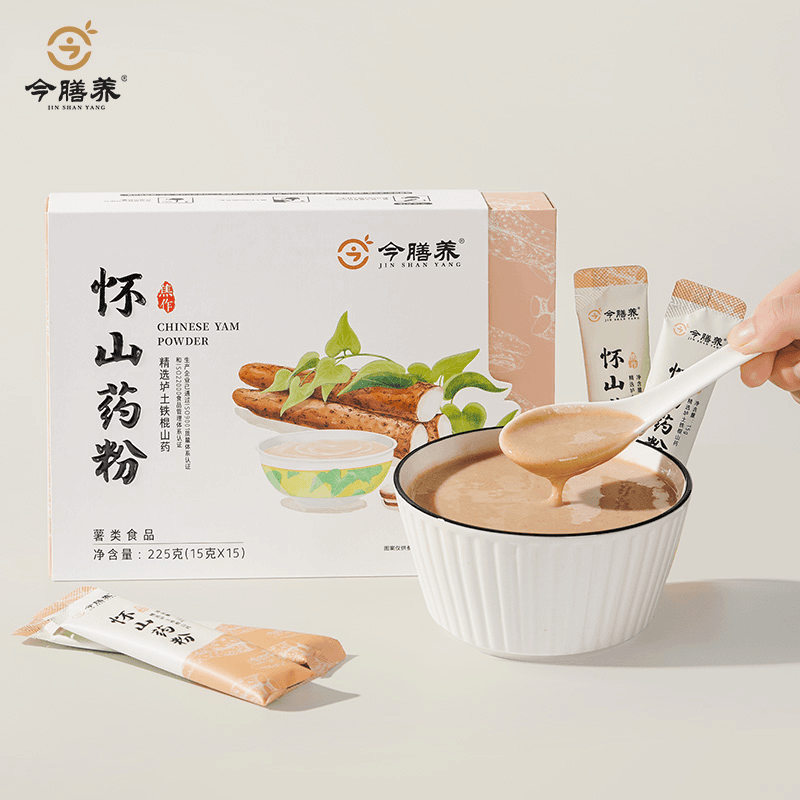 今膳养怀山药粉河南焦作温县正宗垆土铁棍山药粉营养代餐小袋便携