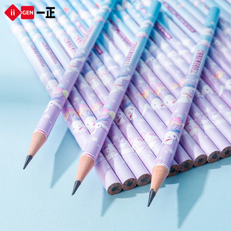一正大耳狗书写铅笔 小学生练字学习画画素描可用石墨铅芯不易断