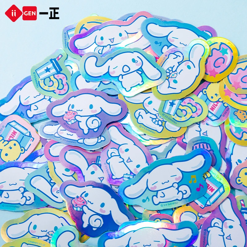 II GEN三丽鸥儿童贴纸 大耳狗库洛米手帐手工DIY贴纸PET可爱少女