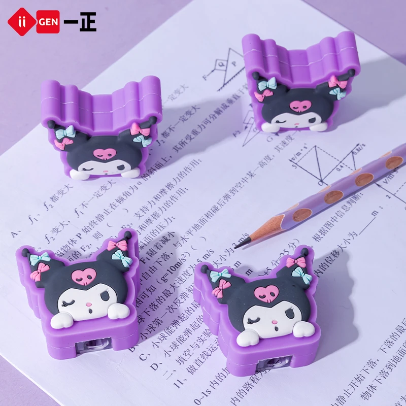 卷笔刀橡皮 一正 三丽鸥造型卷笔刀&橡皮擦 学生二合一多功能文具