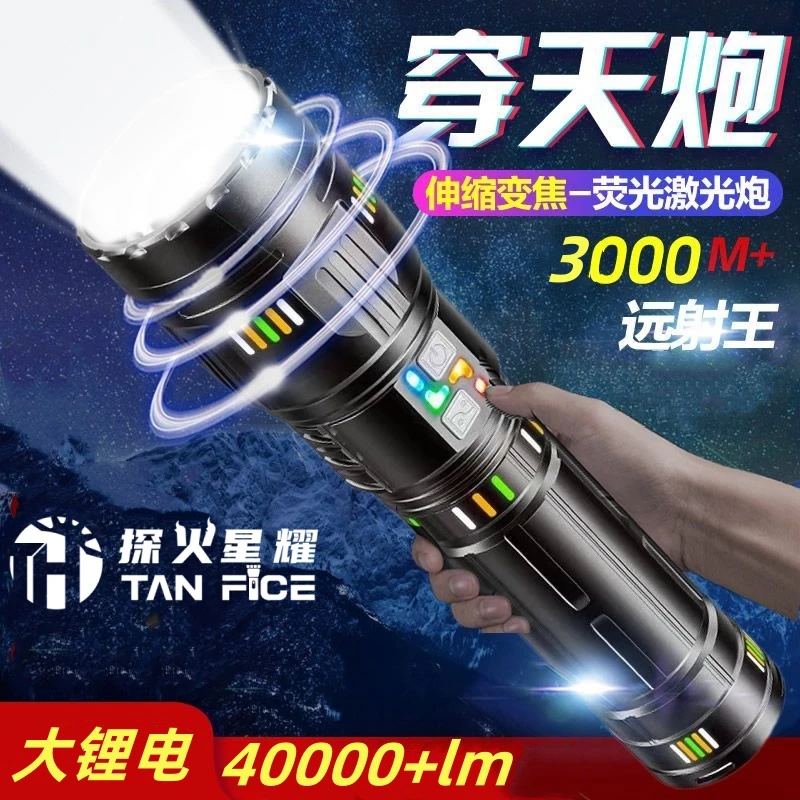 探火星耀【G600夜魂】德国SSBT600 超亮强光户外持久续航耐用手电筒