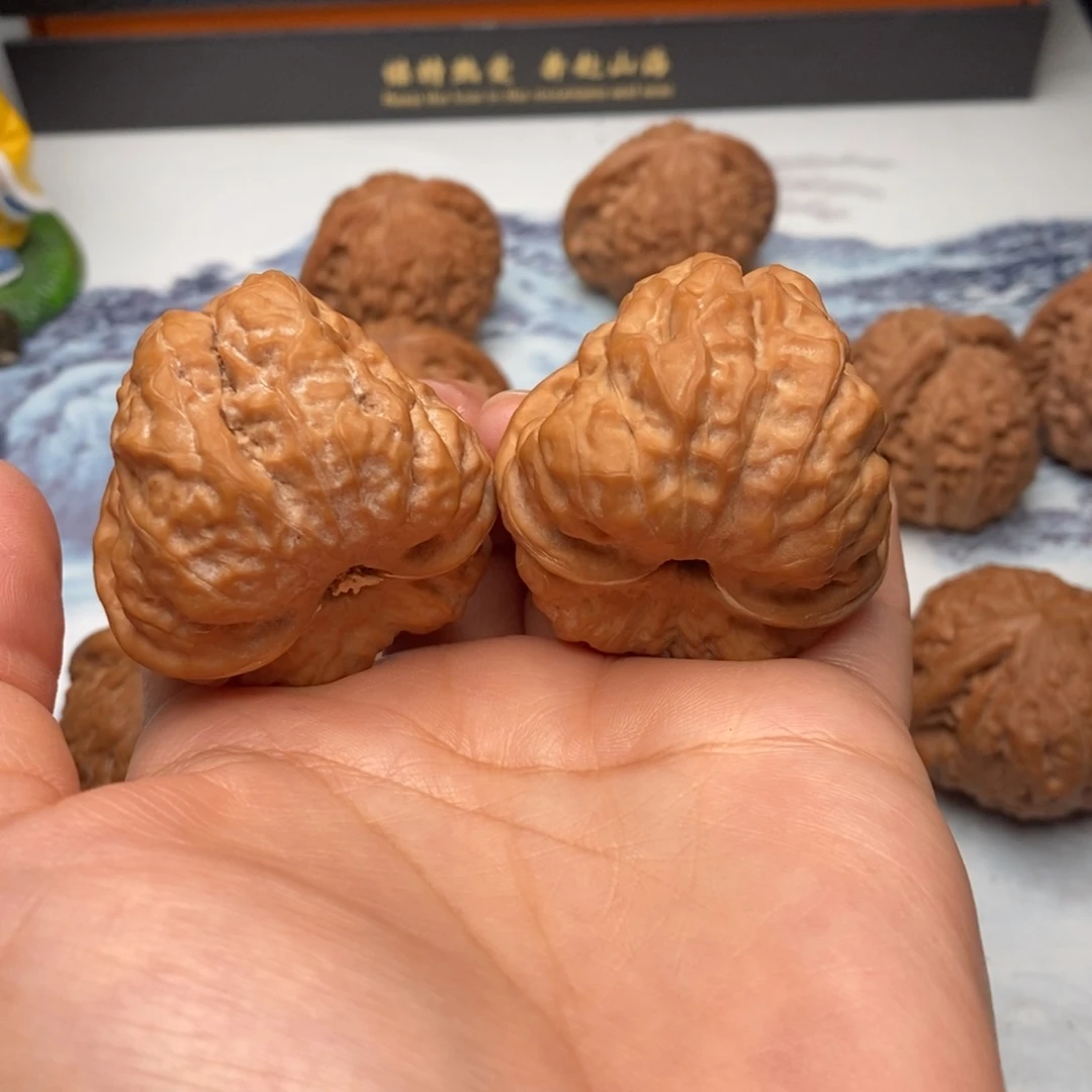 文玩核桃把件W19 42 蛤蟆头