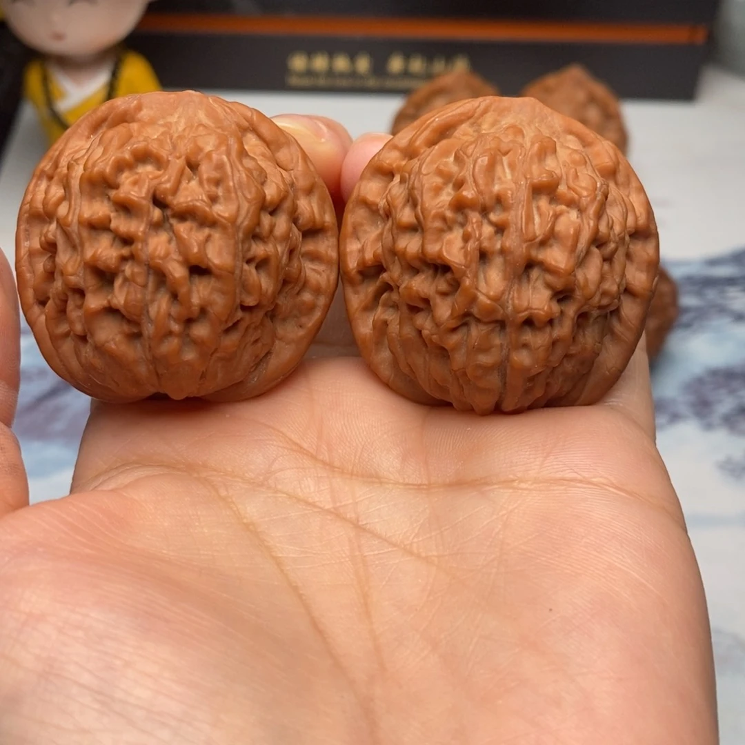 文玩核桃把件W11 41 莲花