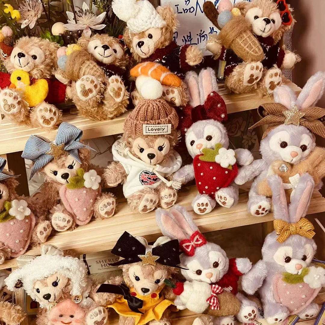 【300-399】  男熊  女熊 毛绒挂件包包配饰可爱玩偶公仔