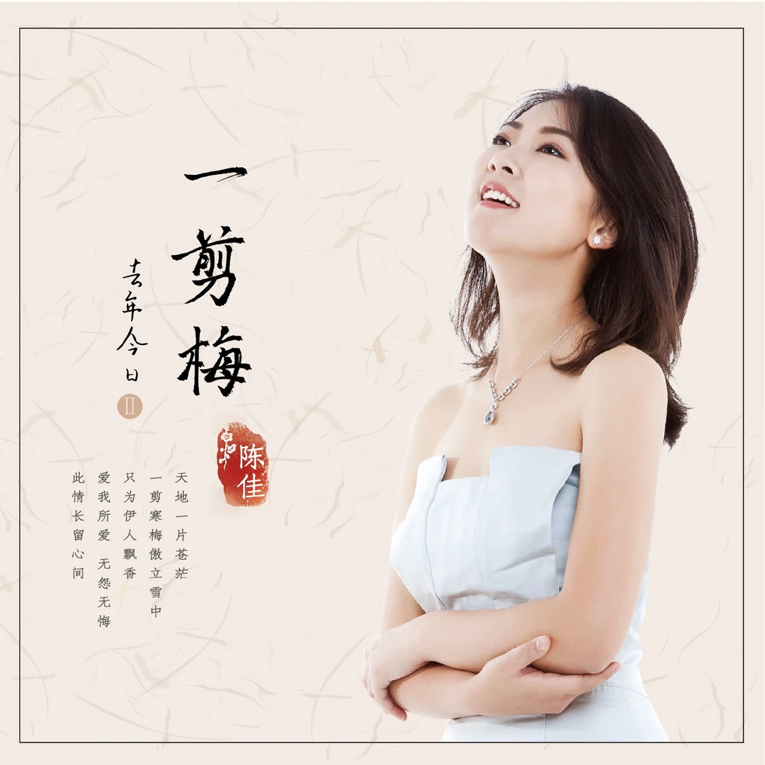 无比传真陈佳《一剪梅》经典HIFI专辑纯银&HQCD&黄金母盘唱片&黑胶