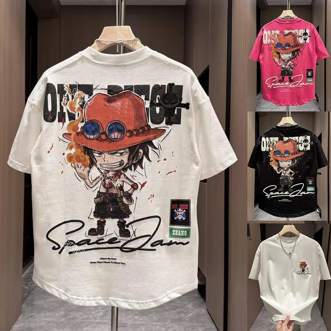 【100%纯棉】男童t恤短袖2024酷帅儿童中大童童装上衣半袖夏装洋气