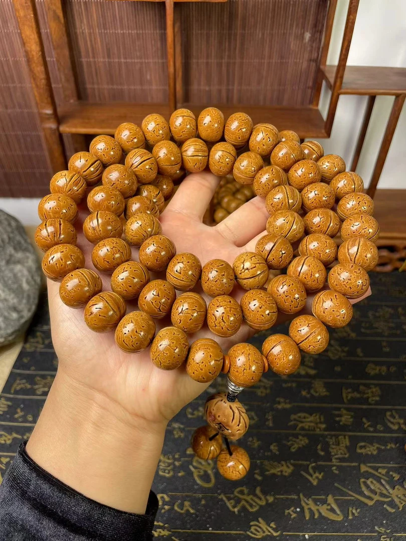 桃核光珠脑纹苹果园18＋脖挂66颗