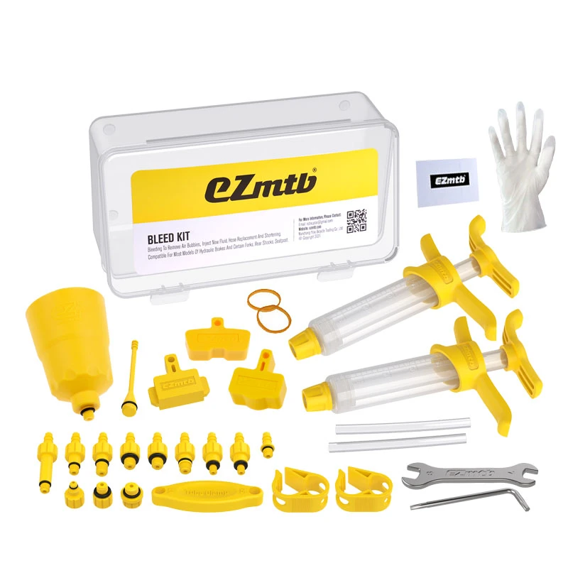 ezmtb注油工具山地自行车油碟刹车更换工具换油器刹车通用