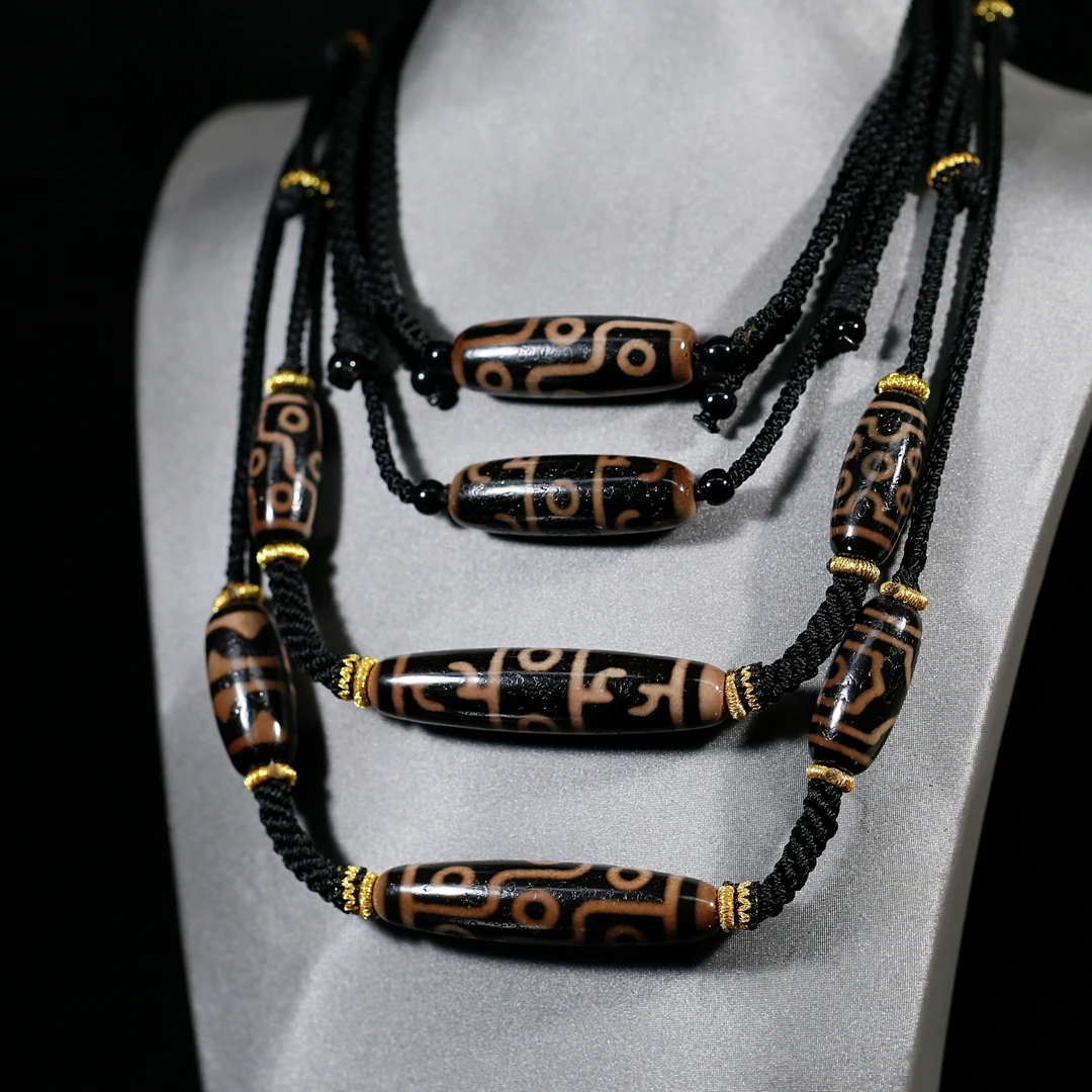 陈广毅手工黑金系列玛瑙珠设计款民族风百搭轻奢时尚男女佩戴