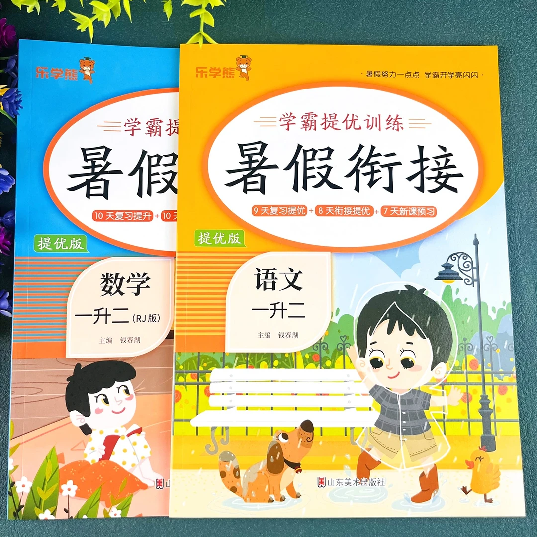 暑假衔接练习册一升二暑假预复习一本通暑假练习册一年级暑假作业
