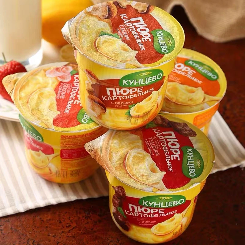 俄罗斯原装进口昆采沃土豆泥40克/盒速食食品