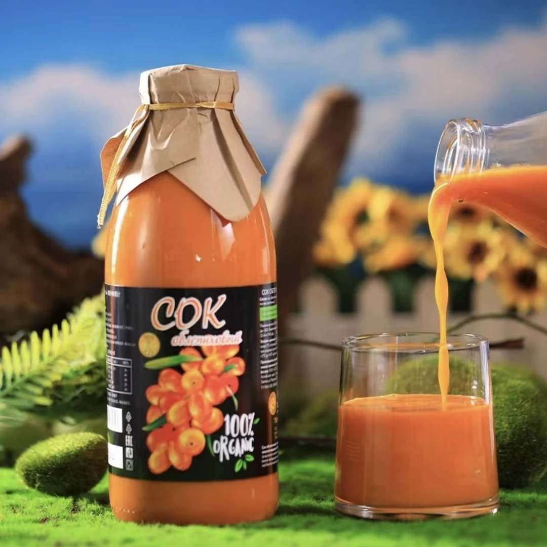 俄罗斯进口VITBA沙棘果汁750ml/瓶