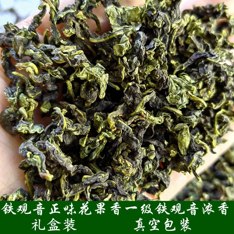 金龙壶铁观音高档乌龙茶真空小袋正味铁观音兰香果香一级铁观音茶