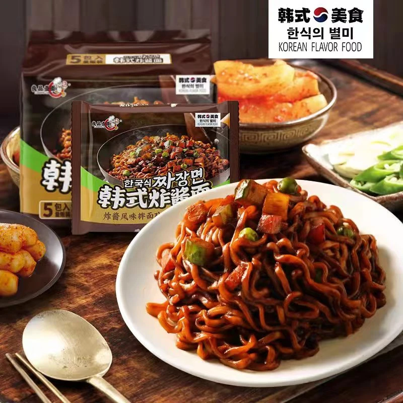 韩式炸酱面5包特价杂酱御膳正宗火鸡面方便面即速食拌面泡面夜宵