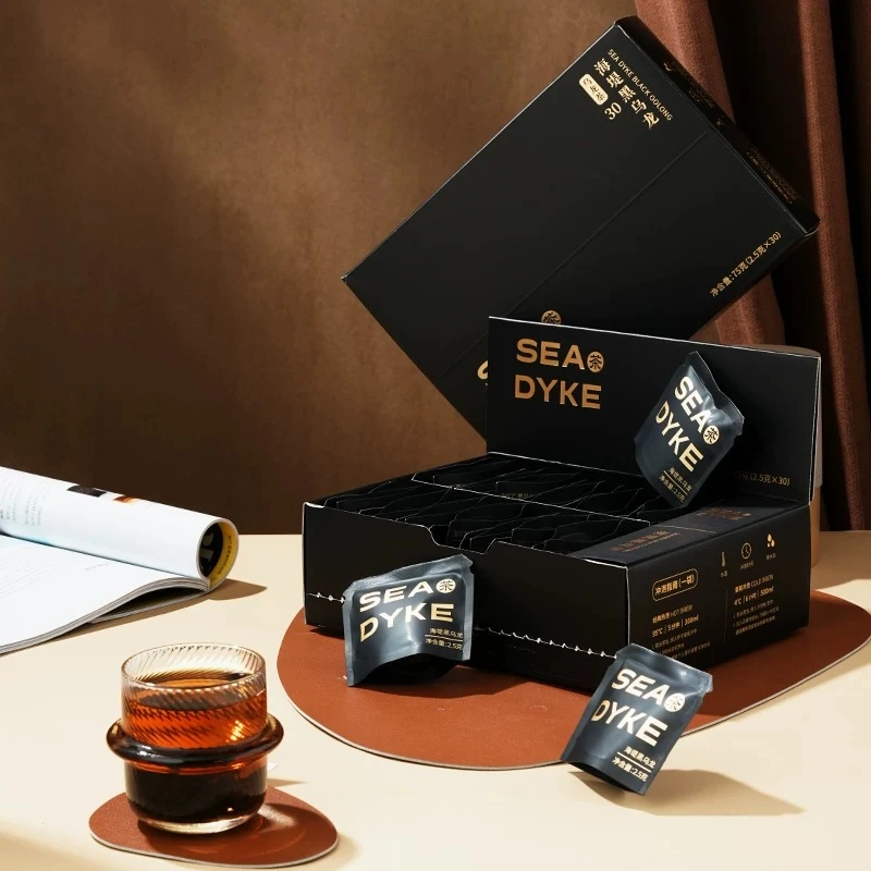 海堤乌龙茶2023年新品海堤黑乌龙袋泡茶75克30泡XT5020