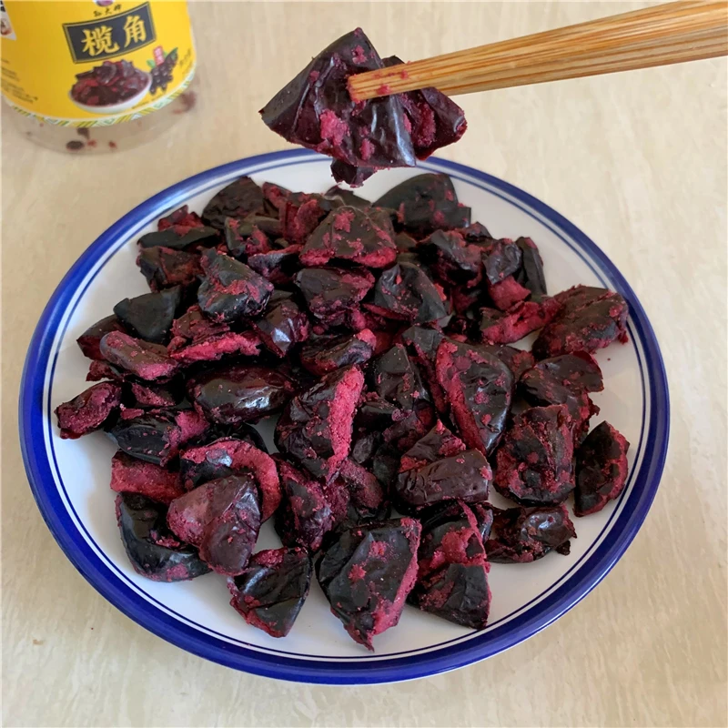广西咸榄角黑榄/乌榄角干230克/500克 瓶装 开盖即食下饭菜新鲜