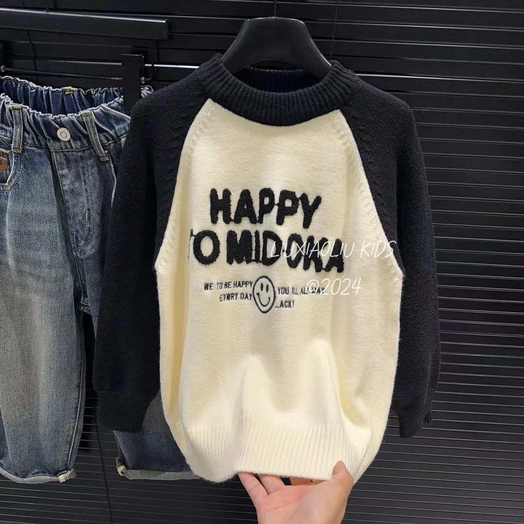 杭州六小六正版 BY LIUXIAOLIU韩版高货秋季儿童毛衣4339