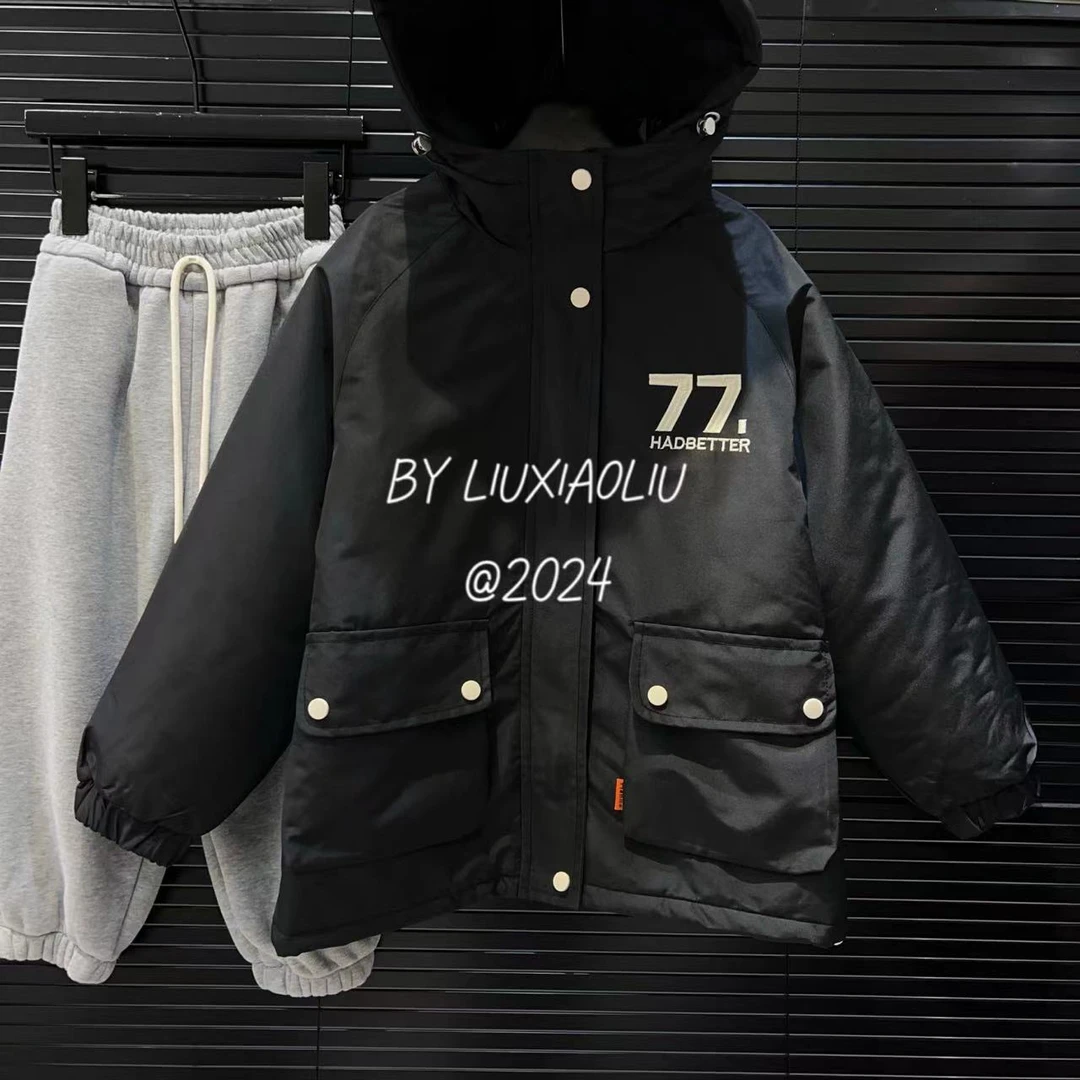 杭州六小六正版 BY LIUXIAOLIU秋冬季儿童夹棉三合一羽绒服12313