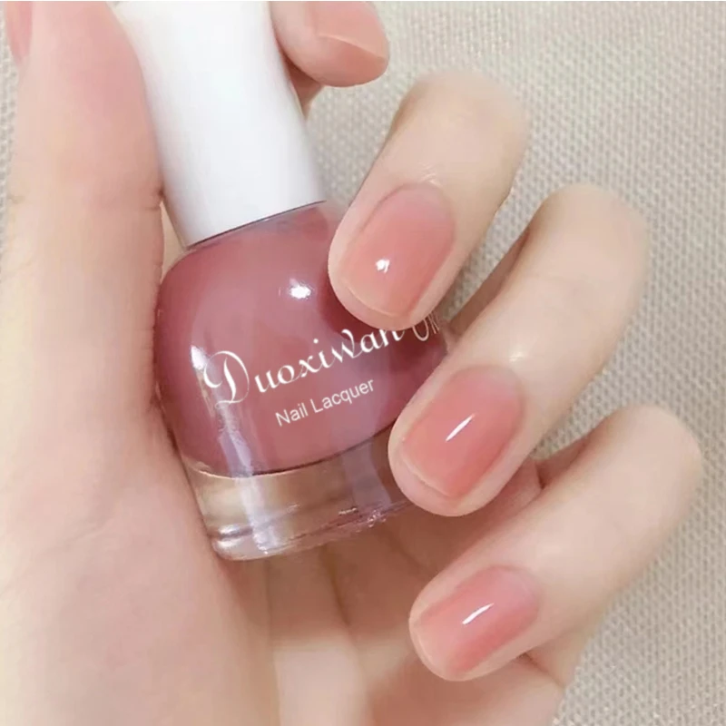 裸色系美甲指甲油免烤快干防水持久不掉色不可撕拉2024夏季显白